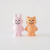 うさぎとくまのぬいぐるみマスコット | HOHOHOZA KANAZAWA