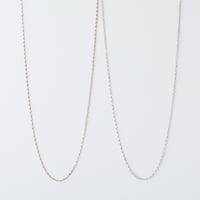 NAN072：スエッジチェーンネックレス /  Swage Chain Necklace