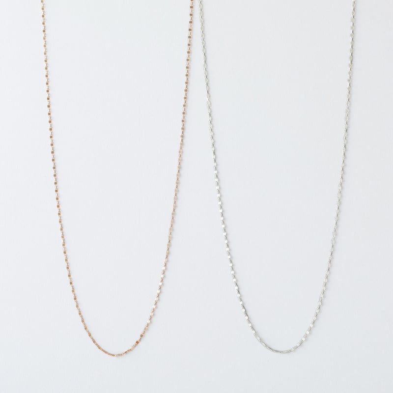 NAN072：スエッジチェーンネックレス / Swage Chain Necklace | ...