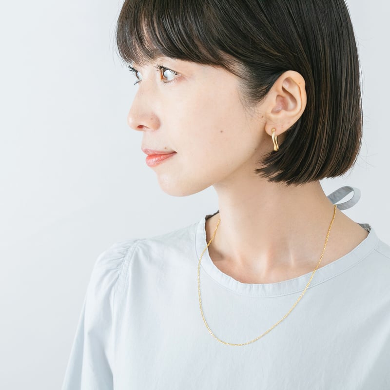 NAN812：フィガロチェーンネックレス / Figaro chain Necklace（S...