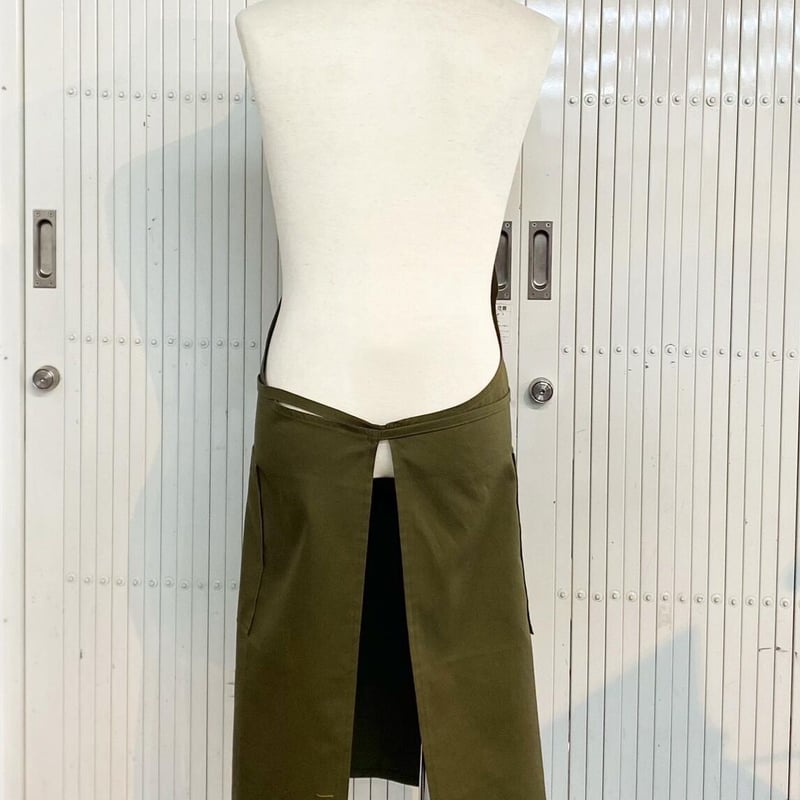 エプロン‗オリーブ | atelier boe ONLINE