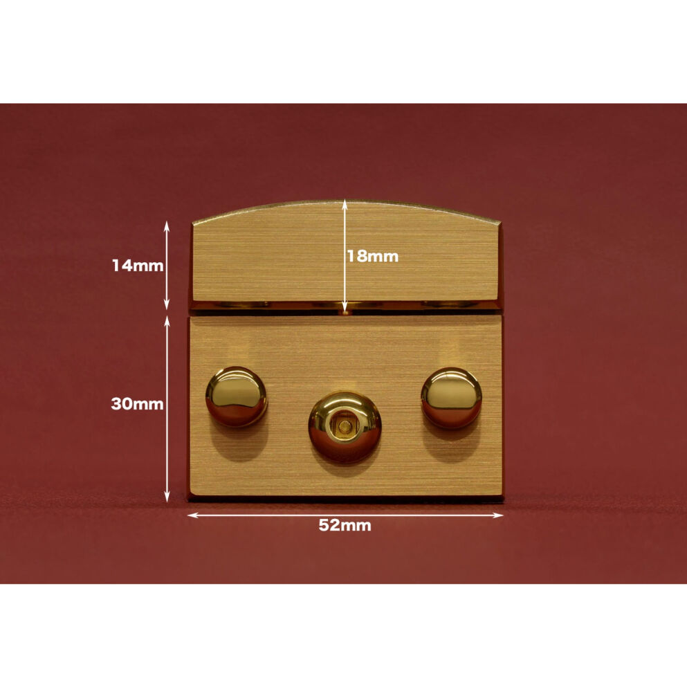 027. amiet M 52521 / brass satin | Global Highe