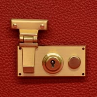001. 横引き錠 Art. 1/K / brass satin
