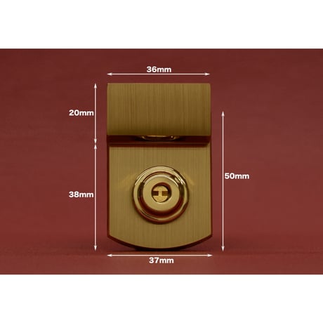 029. C.G.V No.334 / brass satin