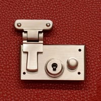009. 横引き錠 lever action attache lock 625 21/4" / nickel satin