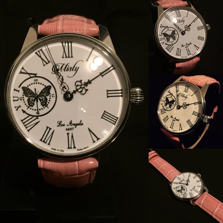 （製品例写真）お客様のお名前とロゴを文字盤にお挿れします。機械式手巻き　腕時計　ETA6497ムーブメント　41ｍｍ　Made in Los Angeles, USA
