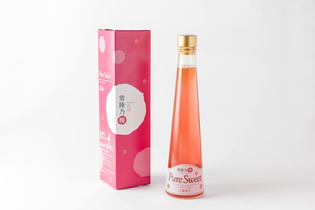 花さん印の自家製◇幻の露茜 梅シロップ ◇梅と砂糖のみ使用◇無添加