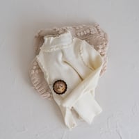 【即納】mellow rib knit