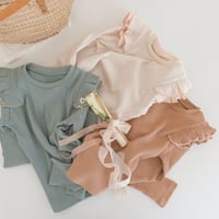 【即納】mellow rib knit
