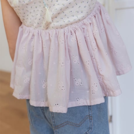 【即納】Papillon camisole : smoky pink