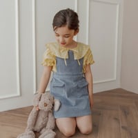 【order】 ciel salopette skirt : denim corduroy