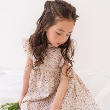 【即納】millefeuille dress : lilac flower