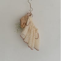 【order】gather skirt ：whip dot cream