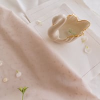 【3m】petit flower lace : smoky pink