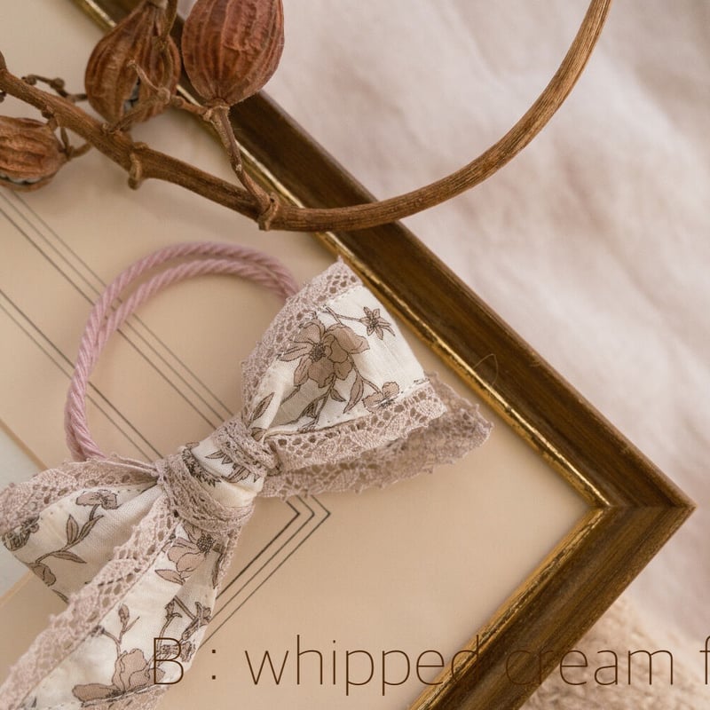 即納】ribbon hair tie | K du ciel