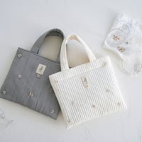 【order】flower bijou bag ： 2color