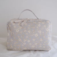 【order】vanity case : buttercream yellow flower