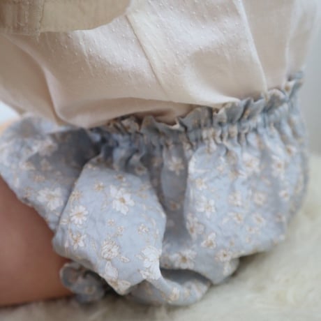 【即納】pumpkin  pants : clear sky flower