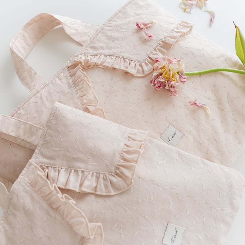 5m】petit flower lace : smoky pink | K du ciel