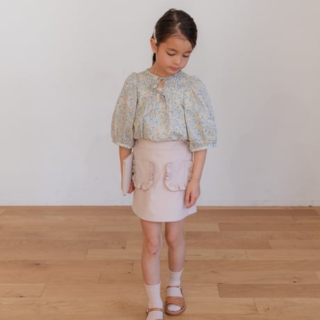 flora blouse blouse：2color