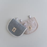 【即納】moving pocket : swan / blue gingham check