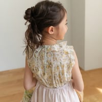【order】froufrou blouse : buttercream yellow flower