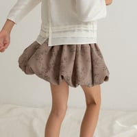 【order】 bubble skirt / mocha blossom