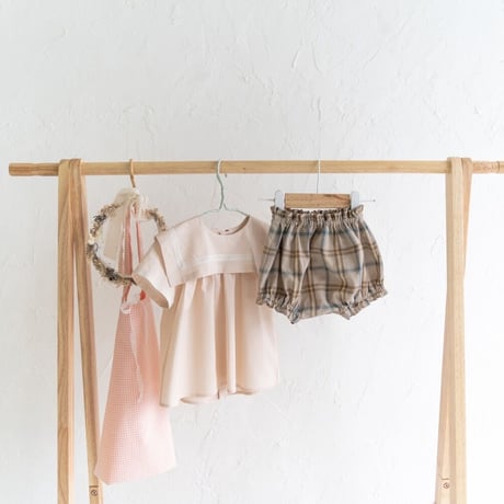 pumpkin  pants : caramel check