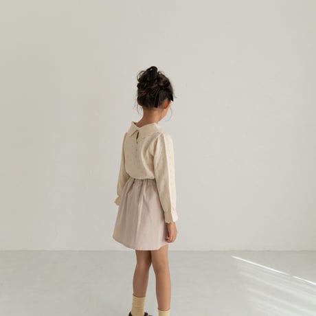 【order】 pocket skirt : cream pink