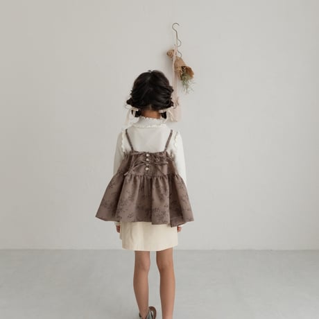 【order】lily volume camisole / mocha blossom