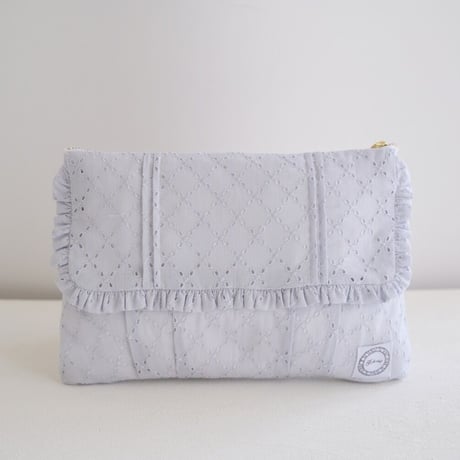 little frill flap : air blue  / No.21-19