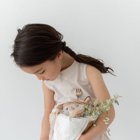 【order】lace collar blouse : 2color
