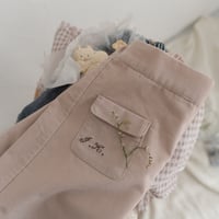 【order】 pocket skirt : cream pink