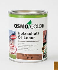 【オイル（塗料）/オーク色（明るめ）】 オスモカラー♯706 ウッドステインプロテクターオーク色 0.75ℓ