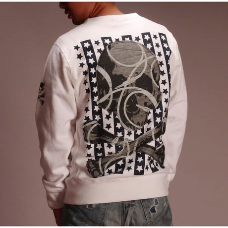 完全受注生産：Skull Patch w/ Stars and Stripes