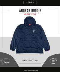 NYLON ANORAK HOODIE【NABY】