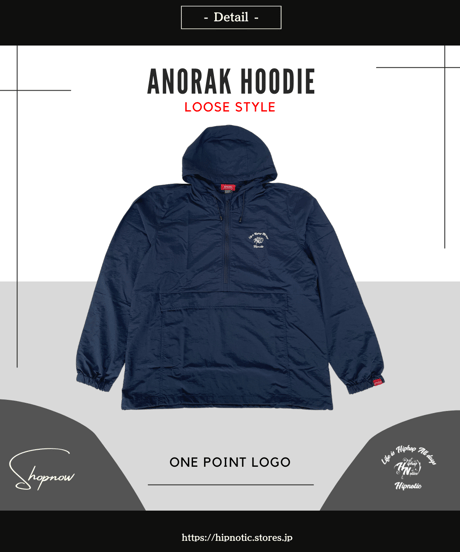 NYLON ANORAK HOODIE【NABY】