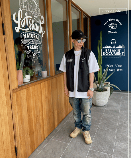 NYLON VEST / BREAKIN' DOCUMENT DOUBLE NAME