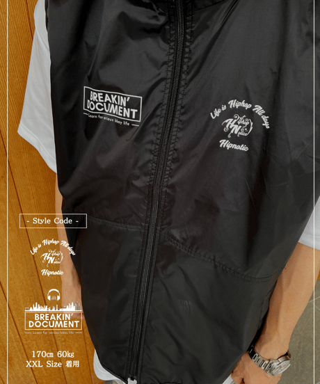 NYLON VEST / BREAKIN' DOCUMENT DOUBLE NAME