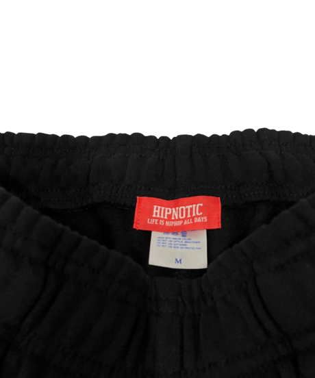 50% HARF MIX SWEAT PANTS【BLACK】