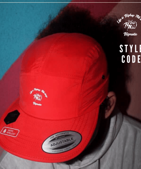 【OUTLET】Botanical Logo Jet Cap - RED