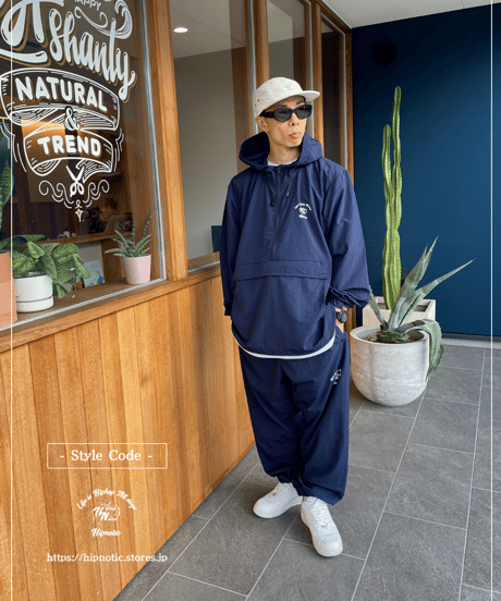 LOOSE STYLE NYLON PANTS【NABY】