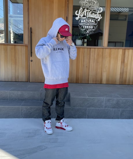 【GREY】ILLMATIC STREET JAM SESSION HOODIE