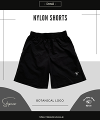 NYLON EASY SHORTS / BLACK