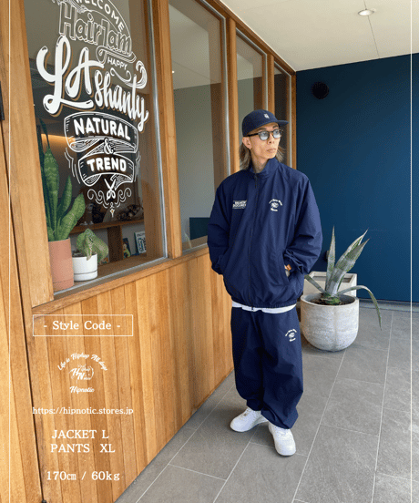 【OUTLET】NYLON ZIP JECKET - NABY