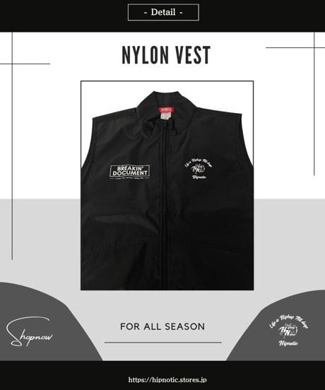 NYLON VEST / BREAKIN' DOCUMENT DOUBLE NAME