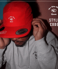 【OUTLET】Botanical Logo Jet Cap - RED