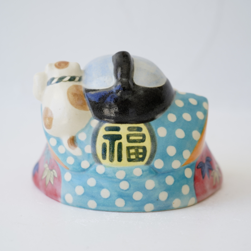 藤田美智さん作品　新品未使用　置物　福助 藤田 美智 「福助」 | JIBITA