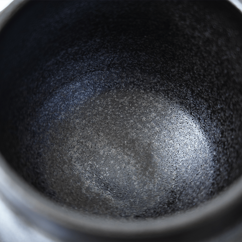 NO.25 大杉康伸 かまどはん（1合炊き） 艶黒×灰 | JIBITA