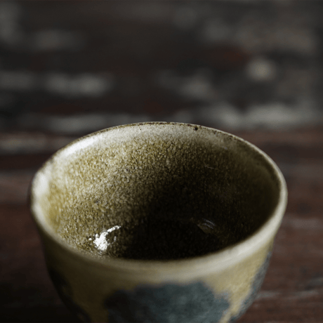梅本尋司　U-85-2　青花高杯　中国